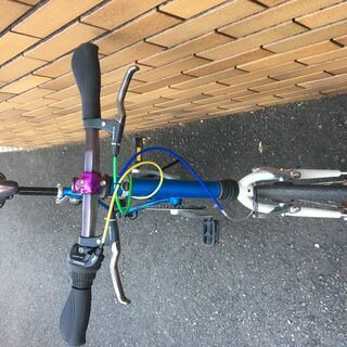 カラフル仕様整備済アルミフレーム20インチミニベロ