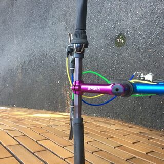 カラフル仕様整備済アルミフレーム20インチミニベロ