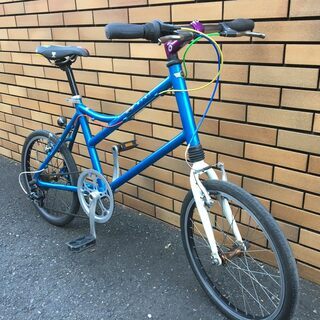 カラフル仕様整備済アルミフレーム20インチミニベロ