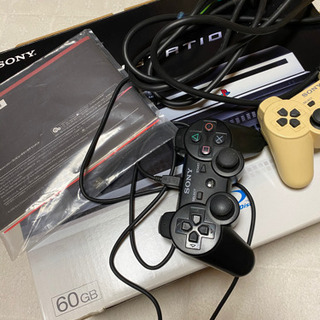 ps3 60GB初期モデル HDD300GB交換済 稼動品