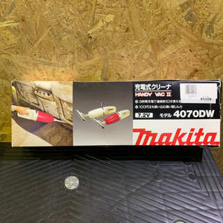 【商談中】makita 充電式ハンディクリーナー 7.2V 
