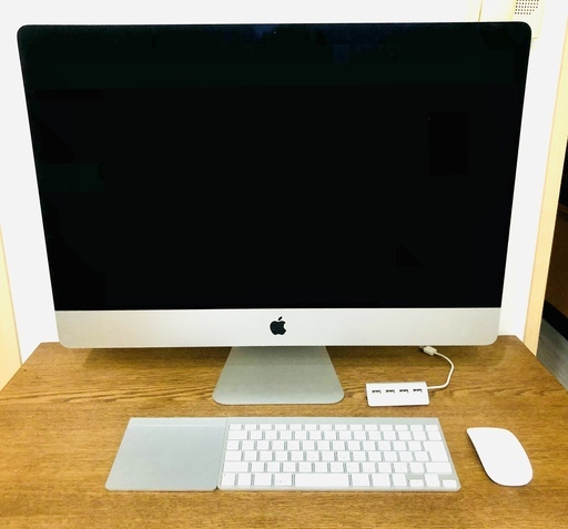 iMac 5K Retina Display / 27インチ（24GBメモリ,1TB Fusion Drive）MagicTrackpad,USBハブ付き