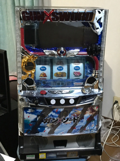 パチスロ　ガン×ソード　コイン不要機付き
