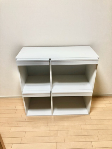 棚おしゃれ白使用期間1年 やまね 武蔵新城の家具の中古あげます 譲ります ジモティーで不用品の処分