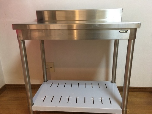 【美品】ステンレス製作業台