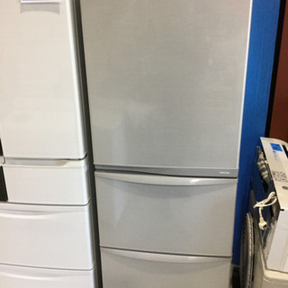TOSHIBA 3ドア冷蔵庫 2012年 GR-E38N 375L 中古