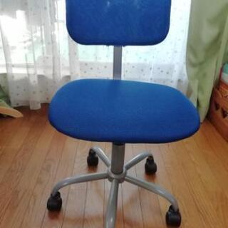 【無料】学習椅子（ブルー）