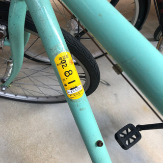 自転車 香椎駅駐輪券付き(8月まで)