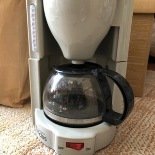 ドリップ式コーヒーメーカー　600ml 【お譲り先決まりました】
