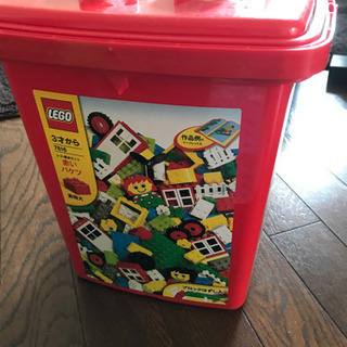 LEGO赤いバケツ7616