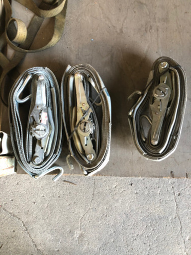 8mベルト荷締具 3本