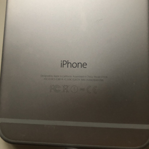 値下げしました！iPhone 6 Plus Silver 64 GB SIM フリー