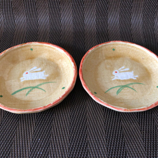 小皿(うさぎ) 2枚組