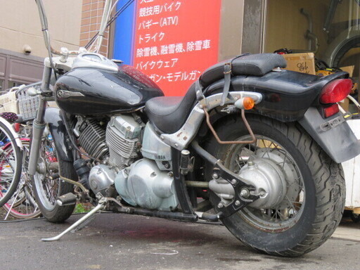 ヤマハ YAMAHA ドラッグスター400 VH01J 2003年 400cc 黒 書類あり