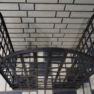 1930年代イギリス製特注アイアン暖炉スタンド