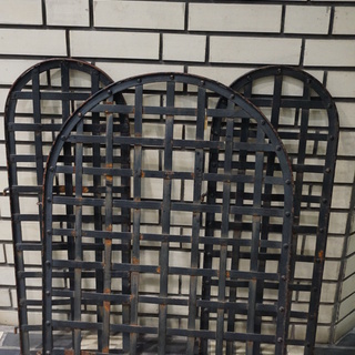 1930年代イギリス製特注アイアン暖炉スタンド