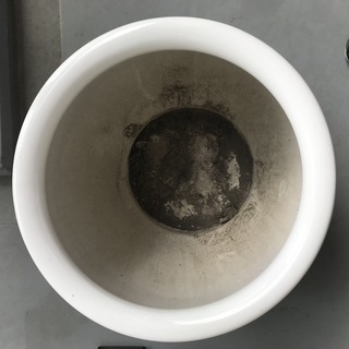 陶器の鉢カバー(穴なし)