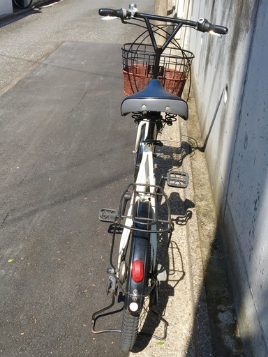 NOISBIKE ノイズバイク 子供乗せ自転車 20インチ 内装3段ギア 白 ミニベロ よく走ります。