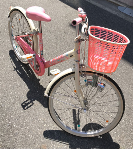 女の子子供自転車22インチエコパルピンクブリジストン パク 住ノ江のその他の中古あげます 譲ります ジモティーで不用品の処分
