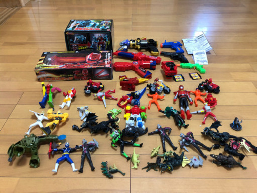 値下げ大量バンダイキュウレンジャー まとめゲキレンジャーヌンチャクフィギュアジャンク なおちゃん 鳩ヶ谷のおもちゃの中古あげます 譲ります ジモティーで不用品の処分