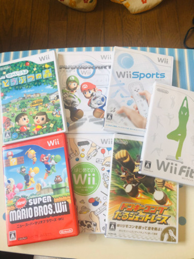 Wii ソフト７つ