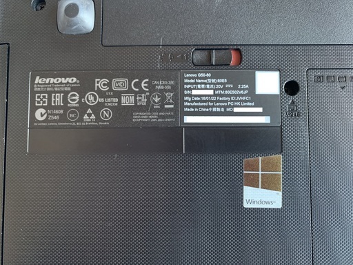 ジャンク】 Lenovo G50-80 | www.electroavenida.com