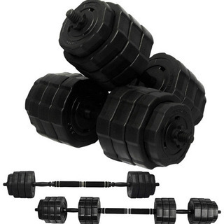 【格安】ダンベル　20kg バーベル　可変