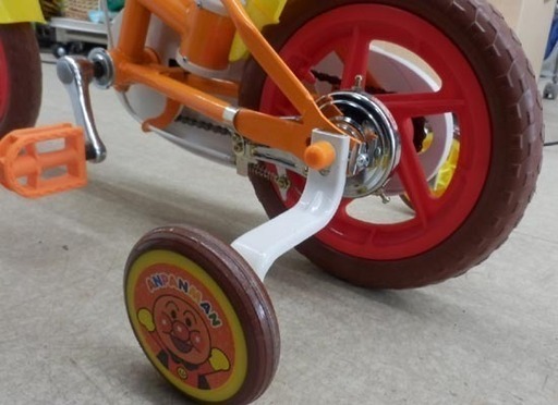 アンパンマン 自転車 補助輪付き 12インチ かじとり式 ジュニアサイクル 子供用 Jr 札幌市西区