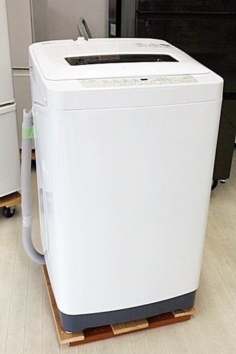 ハイアール　全自動洗濯機　JW-K70H　2014年製　洗濯・脱水容量：7.0kg　風乾燥容量：3.0kg　幅585mm × 奥行き570mm × 高さ1005mm
