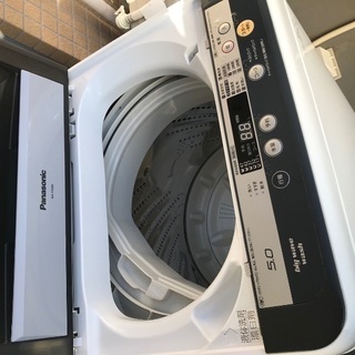 パナソニック　全自動洗濯機　5kg 無料です