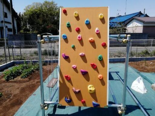 子供用　ボルダリング　庭　発送不可