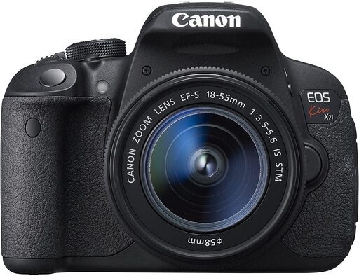 【Canon】デジタル一眼レフカメラ EOS Kiss X7i レンズキット(EF-S18-55mm)