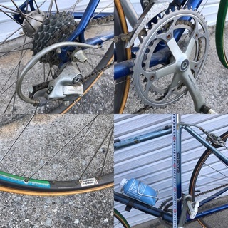 RASIS/レイシス ロードバイク 450mm クロモリ san marco SHIMANO105