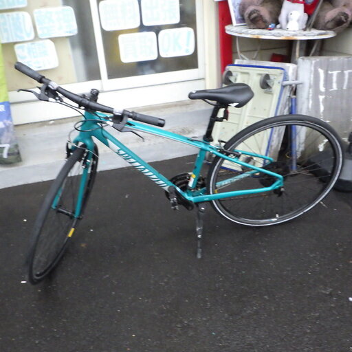 格安！クロスバイク　2016年モデル SPECIALIZED VITA ELITE (スペシャライズド ヴィータ エリート)　女性用　サテンターコイズホワイト　新品定価8万程度　軽量アルミフレーム　札幌市内限定配送