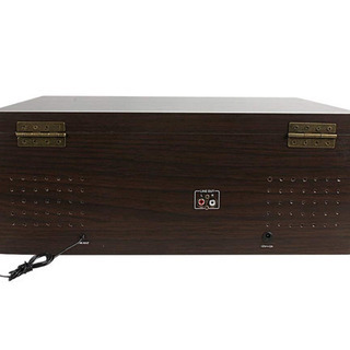 【新品未使用】レコードプレーヤー LPプレーヤー スピーカー内蔵 多種再生（録音/Blutooth/USB/CD/カセットテープ/プログラム）　選べる回転スピード