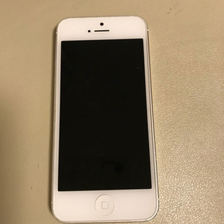 （取引中）iPhone5 16GB ソフトバンク