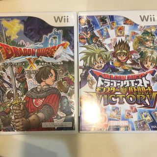 Wii本体2台とソフト4本セット