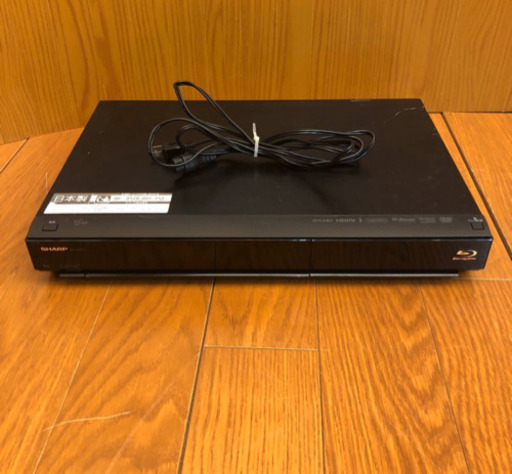 SHARP完動品HDD:320GB Blu-rayディスクレコーダー BD-HDW32（A549）AKARI