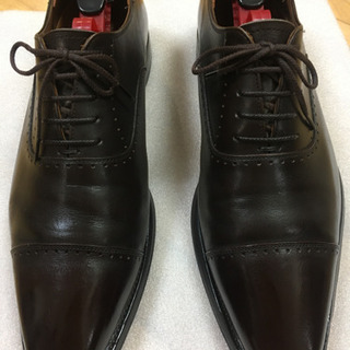 男性用革靴スコッチグレイン 24.5センチ 匠シリーズ - 靴