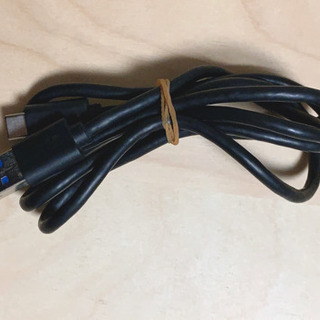 充電ケーブル Type-Cケーブル 黒 1メートル スイッチ充電...