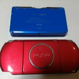 3DS＋PSP＋ソフト6点 どうぶつの森、ポケモン、モンハンなど