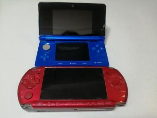3DS＋PSP＋ソフト6点 どうぶつの森、ポケモン、モンハンなど