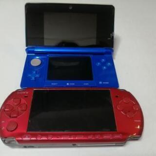 3DS＋PSP＋ソフト6点 どうぶつの森、ポケモン、モンハンなど