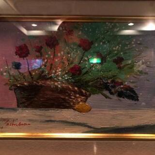 油絵 お花シリーズ  橘 和雄 SM 1号