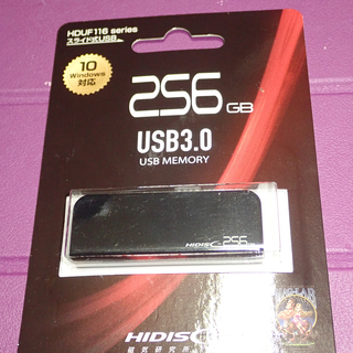 USBメモリー　256GB　USB3.0　新品　磁気研究所　HD...