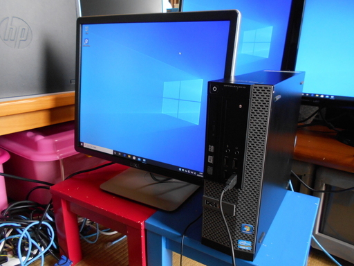 デスクトップパソコン DELL Optiplex9010 Winodws10 CPU i5-3570 メモリ8GB HDD750GB モニター1台付属