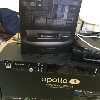 【セール：火曜17時まで】UAD  Apollo 8 Quad +有料プラグイン9万円分ほど