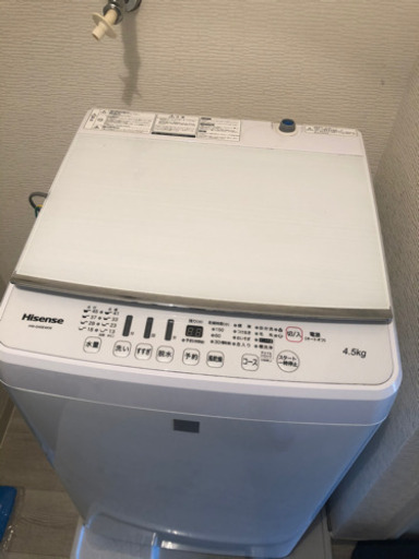 2016年式　ハイセンス　洗濯機