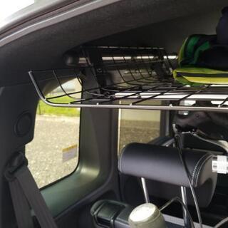 N BOX JF3 車内収納棚　バー カーメイト　ns123  ns126  メッシュパネル加工済み