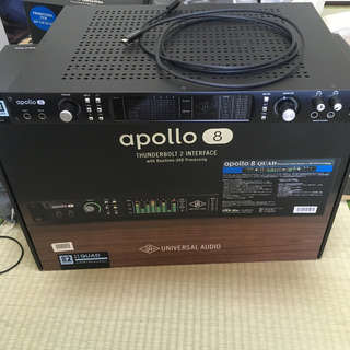 UAD Apollo8 Quad+ 有料プラグイン9万円分ほど